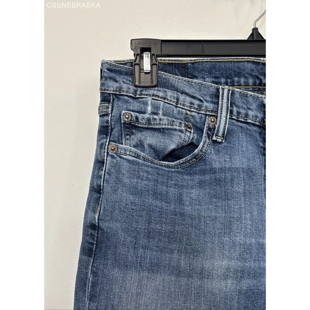 Levi's Blue 514 Men's Classic Straight‎ Jeans - Size 32x34